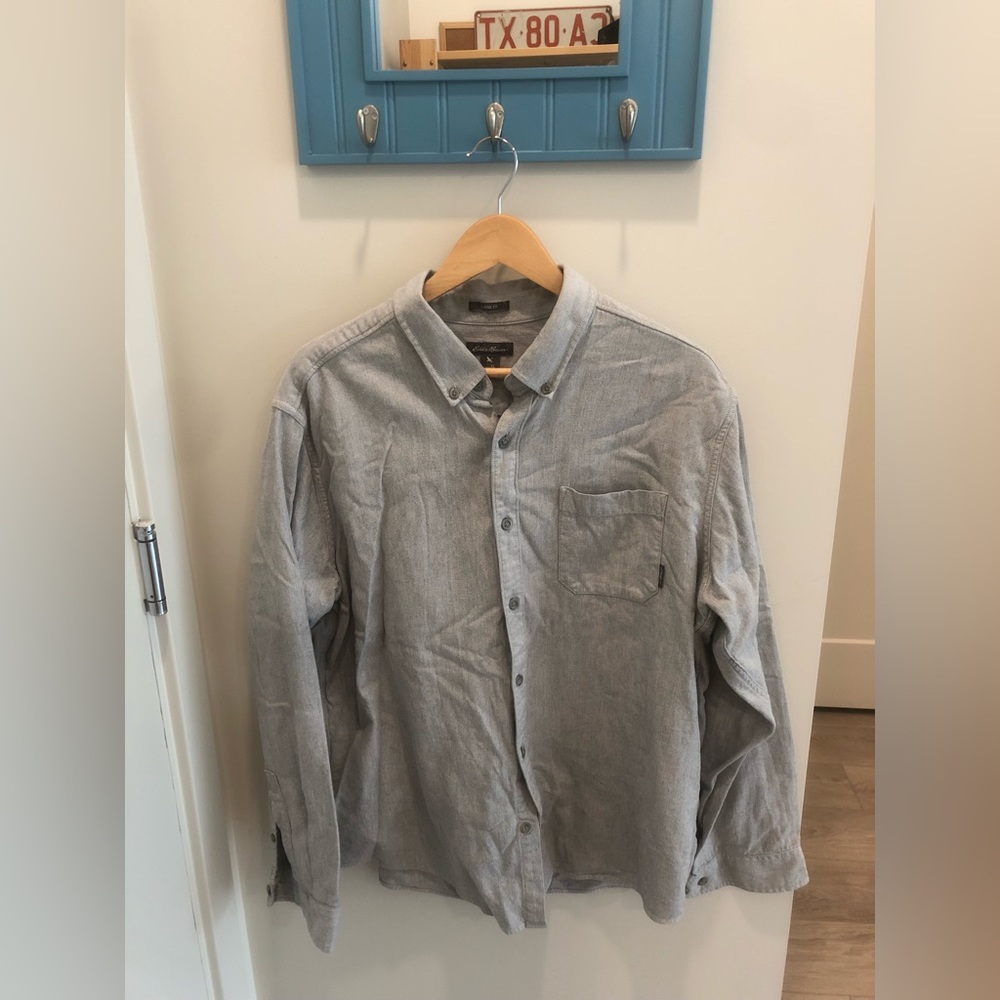 Eddie Bauer Gray Men's Shirt